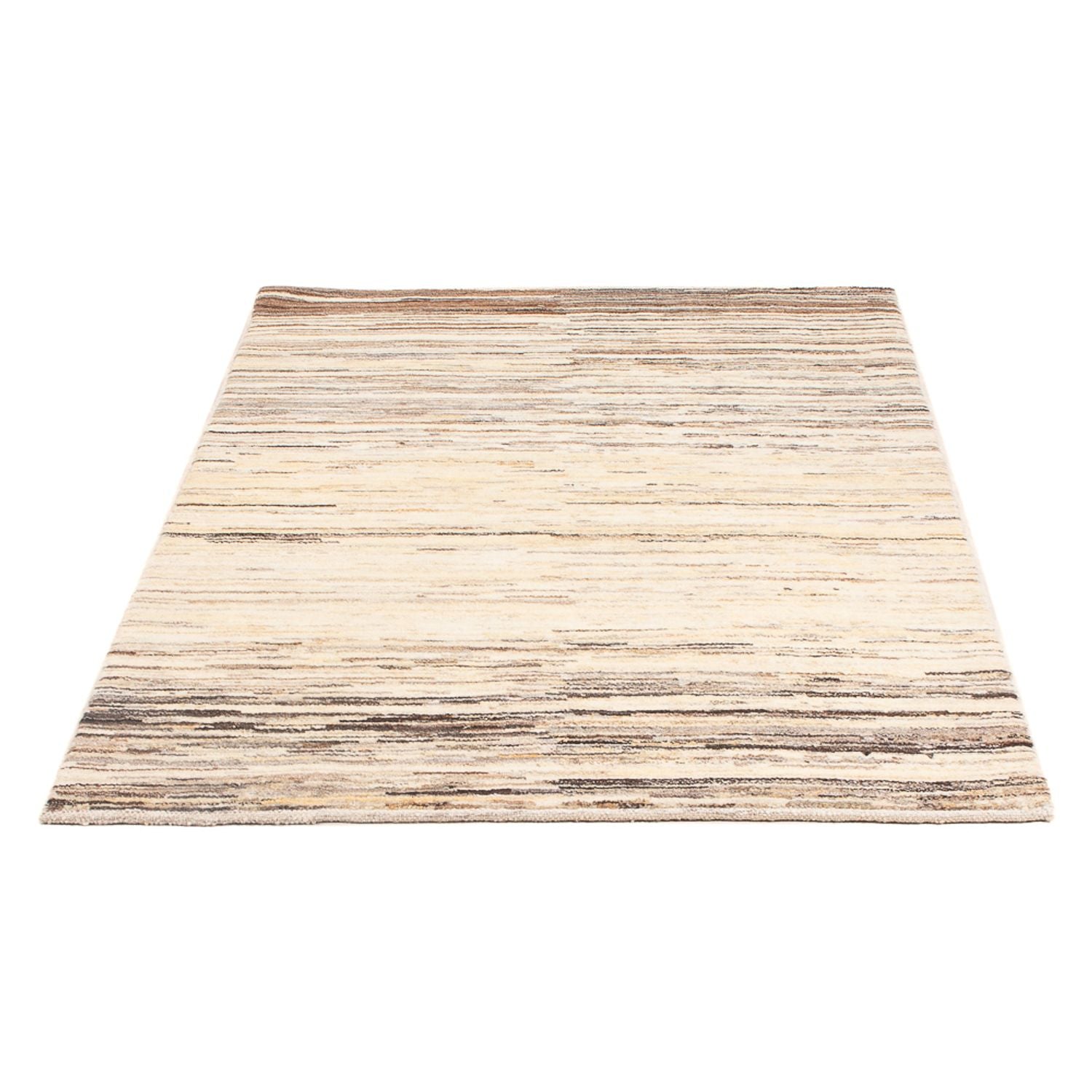 Gabbeh-tæppe - Persisk - 142 x 98 cm - lys beige