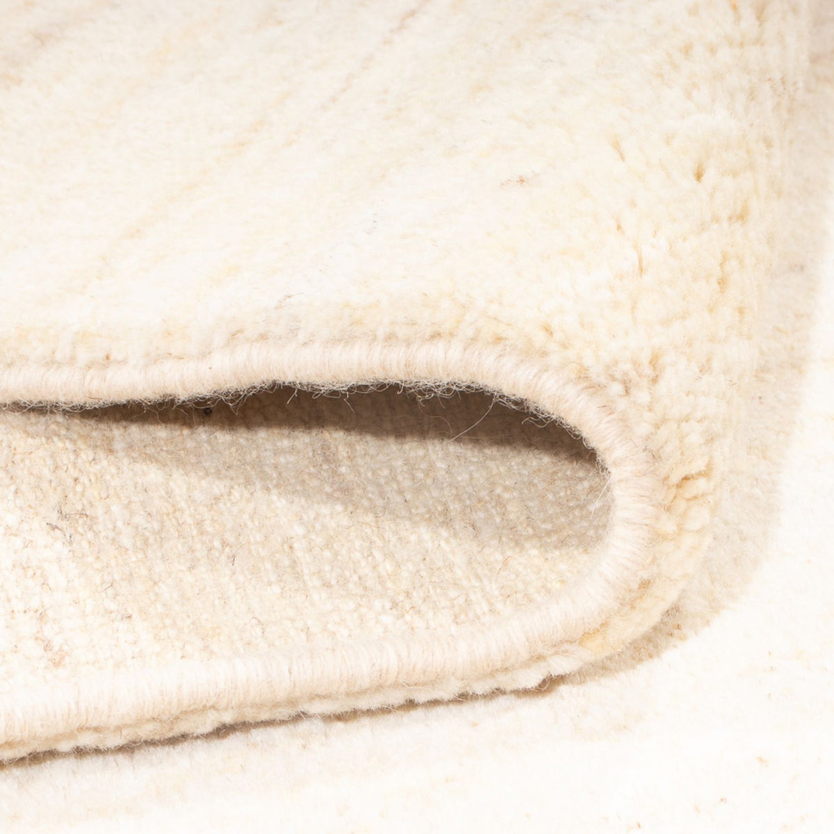 Gabbeh-tæppe - Persisk - 191 x 150 cm - beige