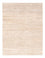 Gabbeh-tæppe - Persisk - 135 x 97 cm - mørk beige