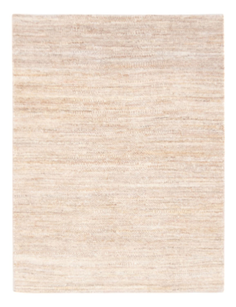 Gabbeh-tæppe - Persisk - 135 x 97 cm - mørk beige