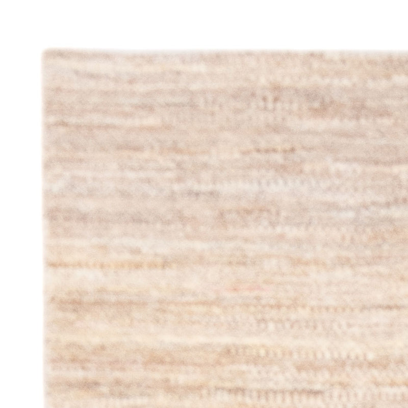 Gabbeh-tæppe - Persisk - 135 x 97 cm - mørk beige