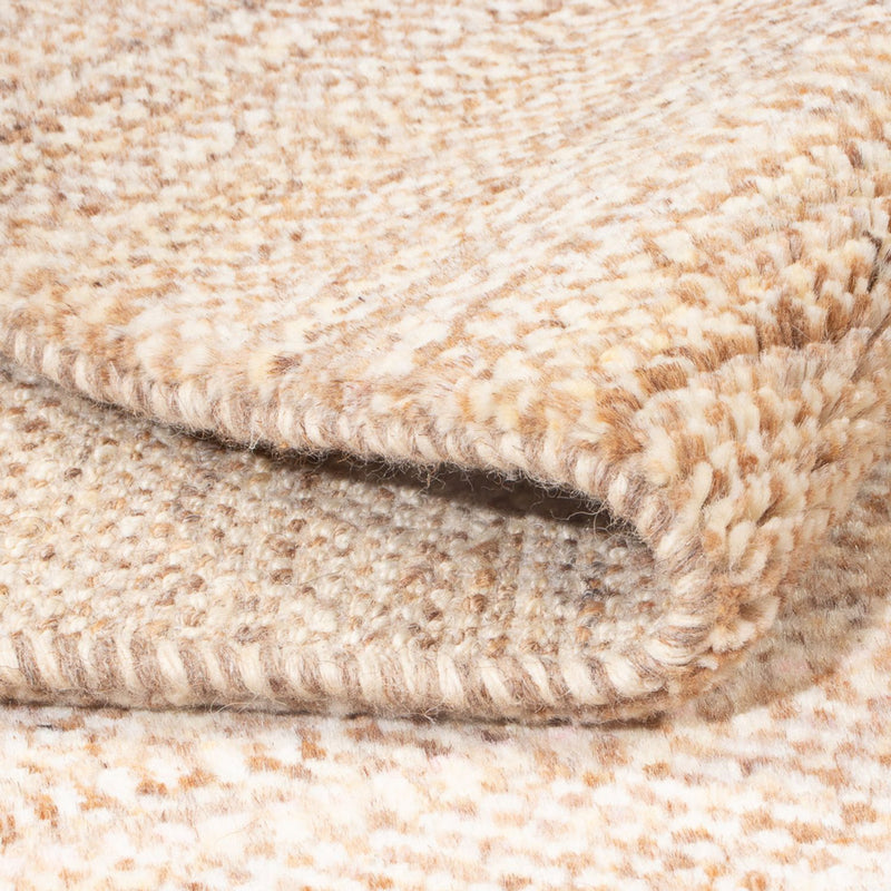 Gabbeh-tæppe - Persisk - 135 x 97 cm - mørk beige