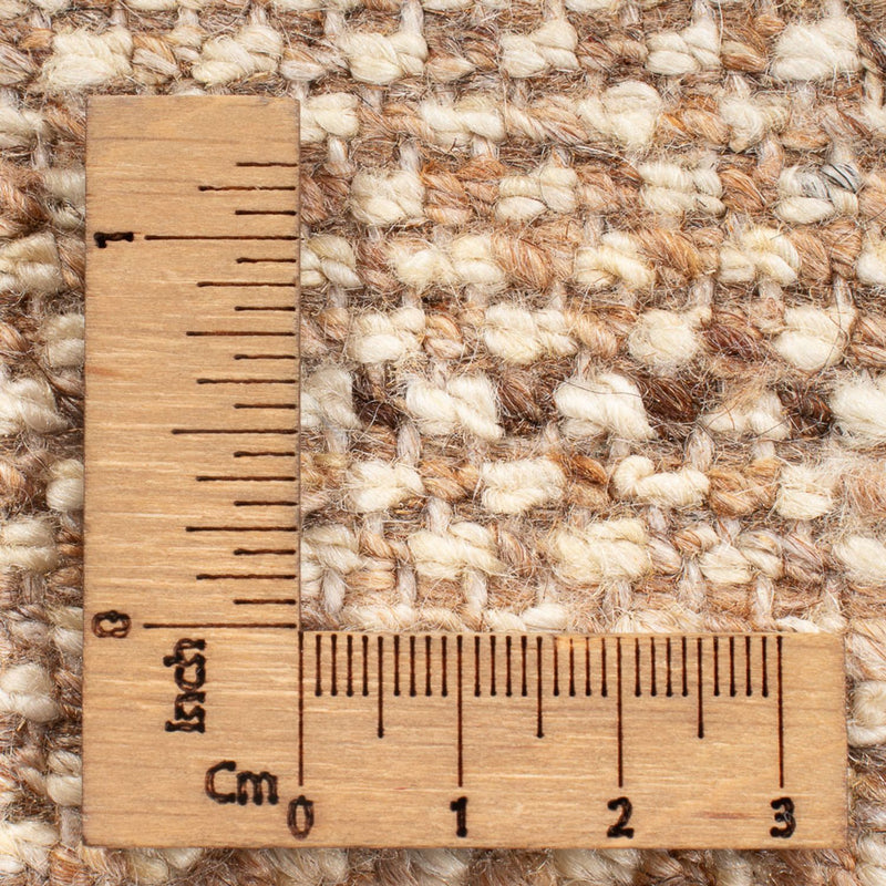 Gabbeh-tæppe - Persisk - 135 x 97 cm - mørk beige