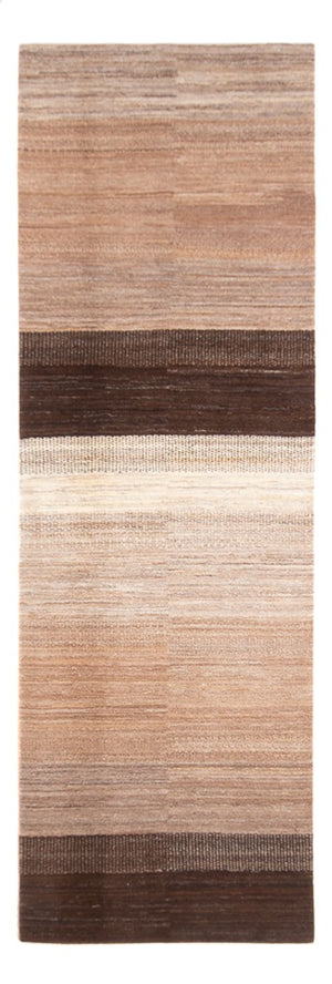 Løber Gabbeh-tæppe - Persisk - 346 x 110 cm - natur