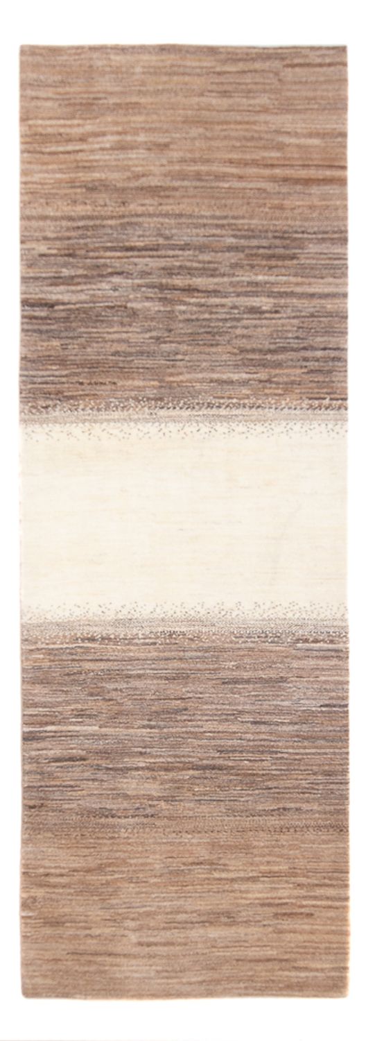 Løber Gabbeh-tæppe - Persisk - 325 x 106 cm - natur