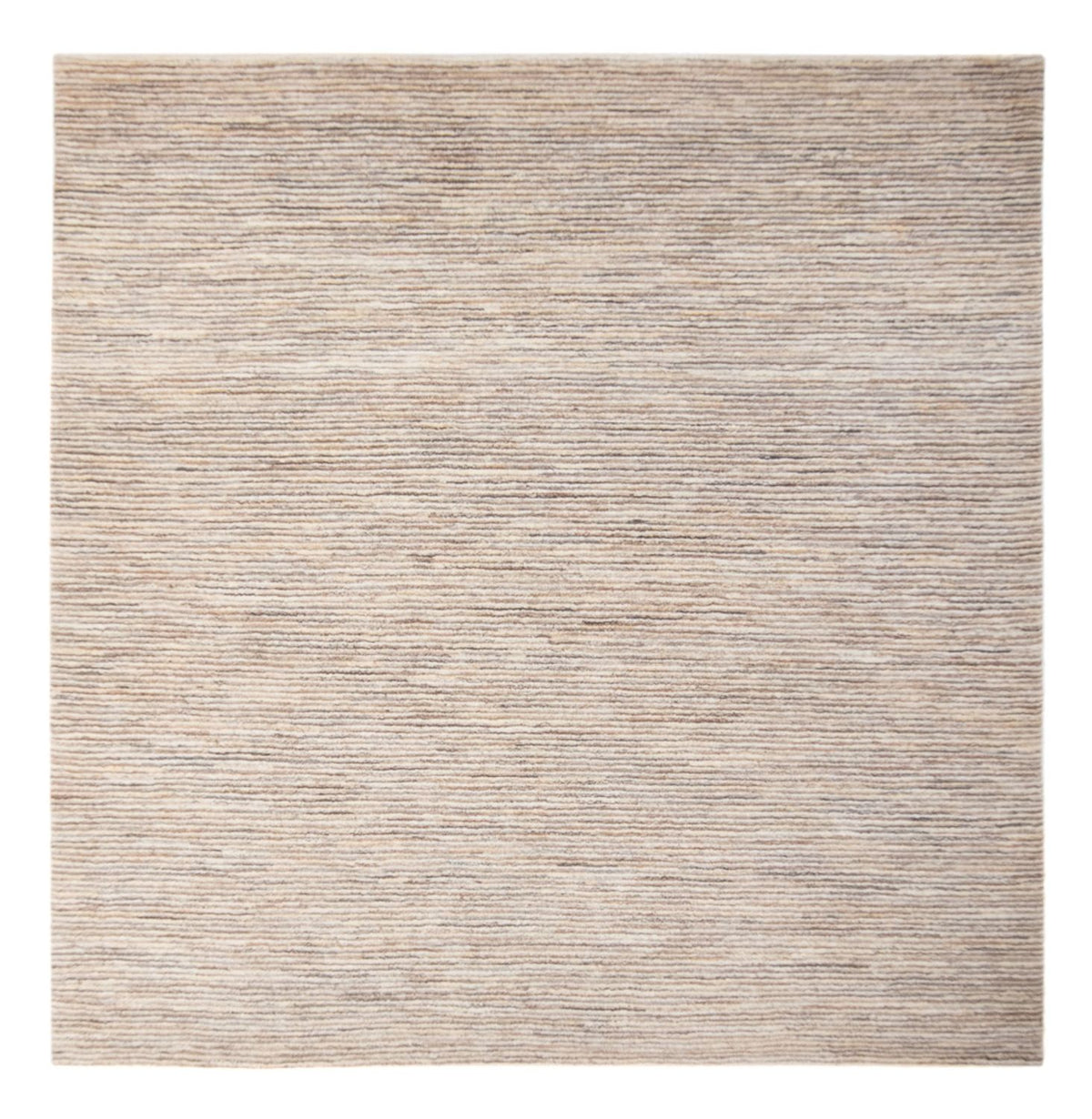 Gabbeh-tæppe - Persisk firkantet  - 216 x 207 cm - mørk beige