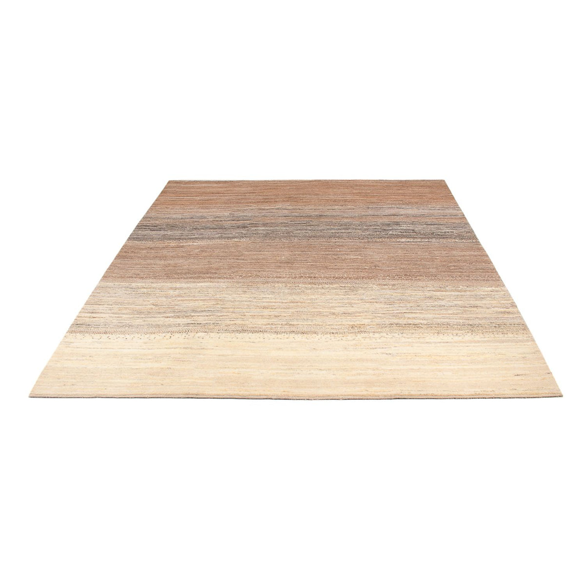 Gabbeh-tæppe - Persisk - 240 x 207 cm - mørk beige