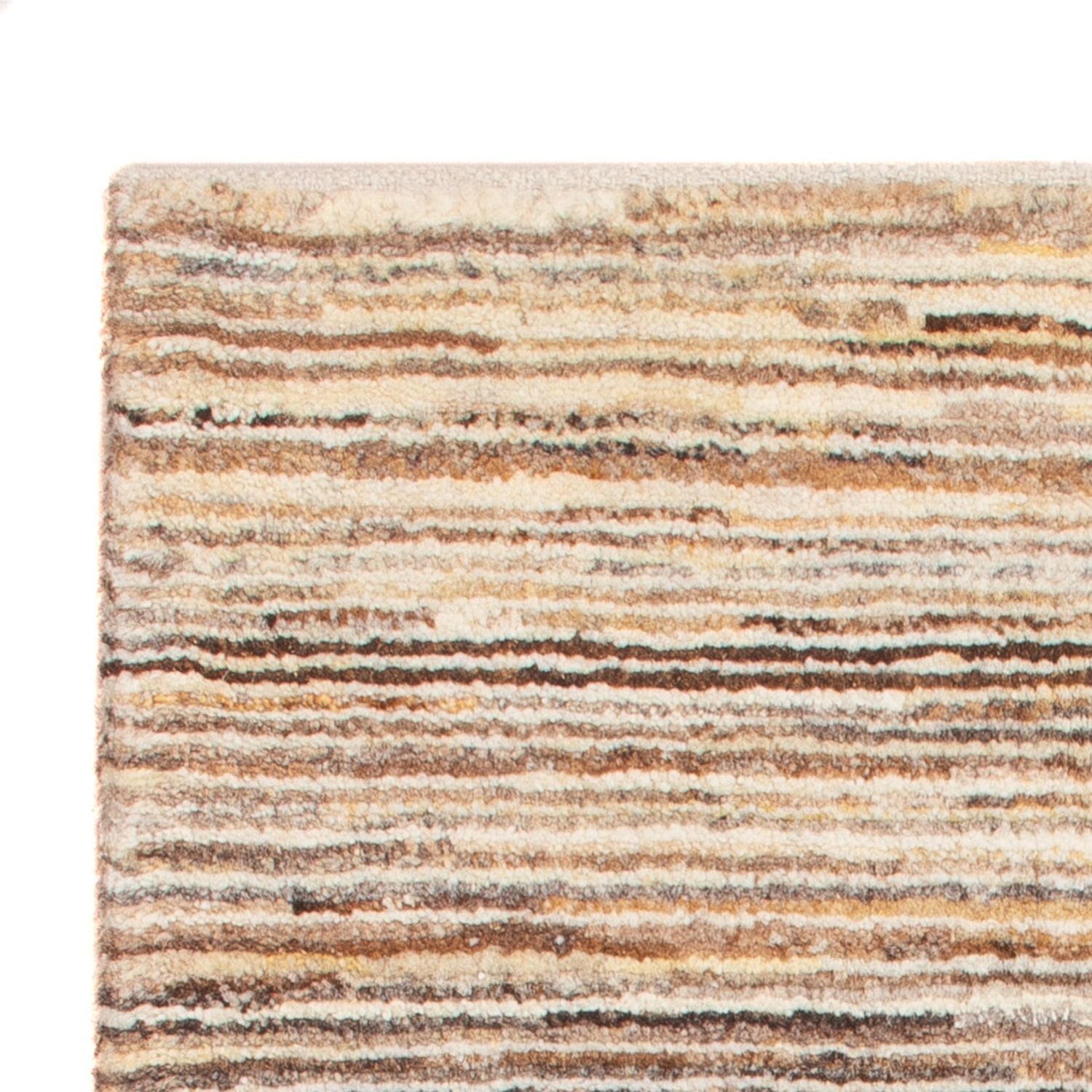Gabbeh-tæppe - Persisk - 94 x 60 cm - mørk beige
