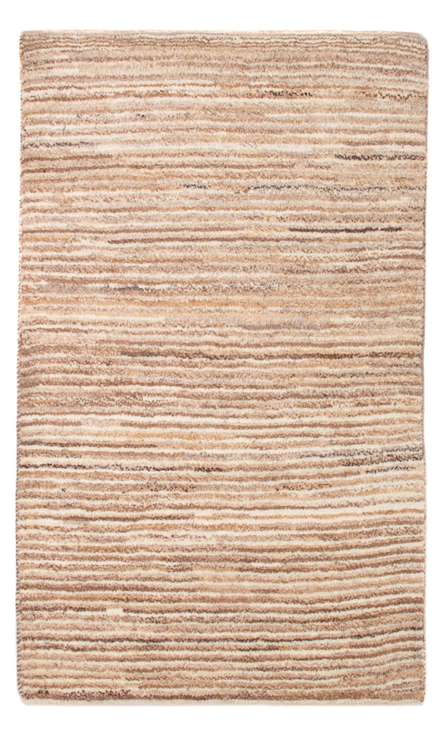 Gabbeh-tæppe - Persisk - 94 x 60 cm - mørk beige