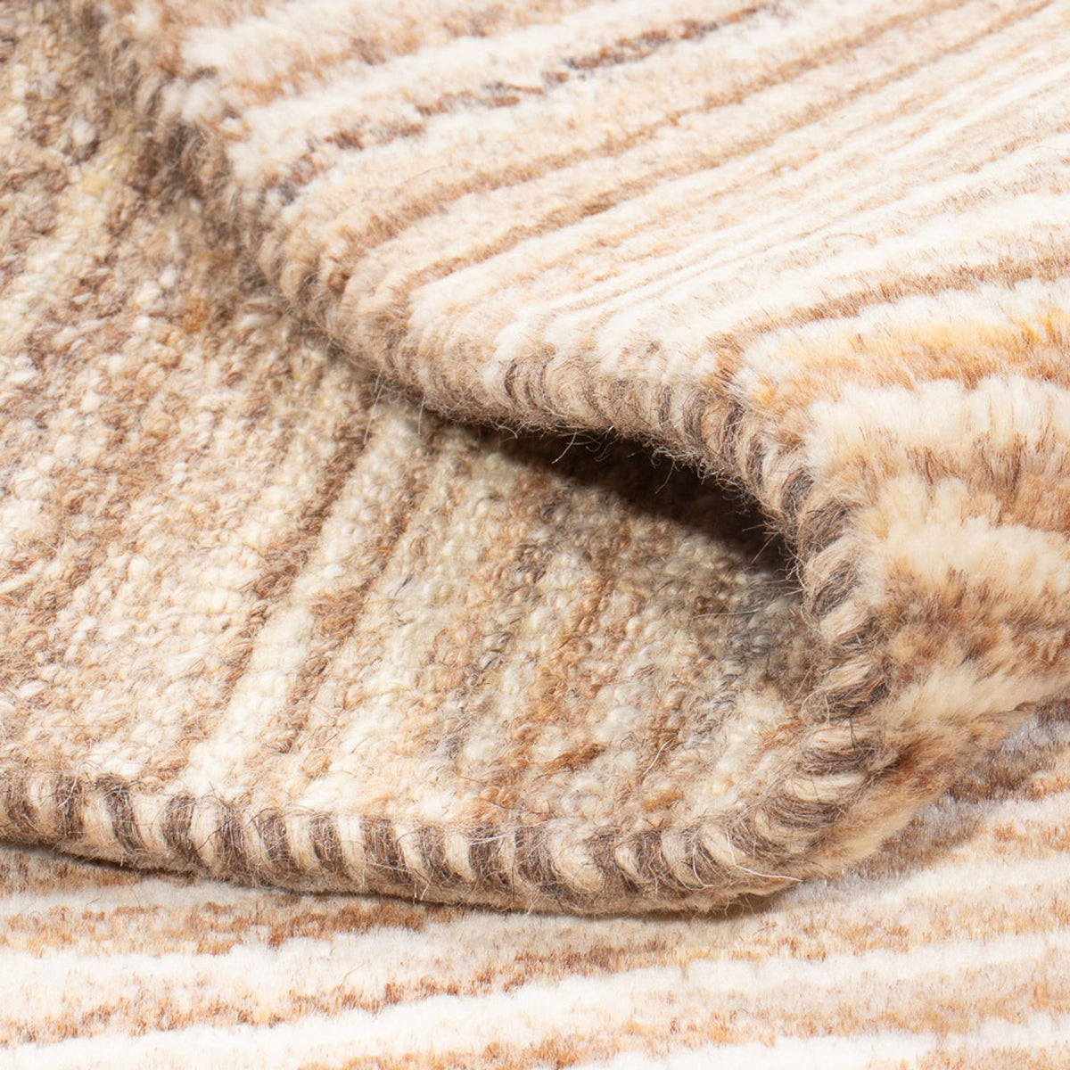 Gabbeh-tæppe - Persisk - 94 x 60 cm - mørk beige