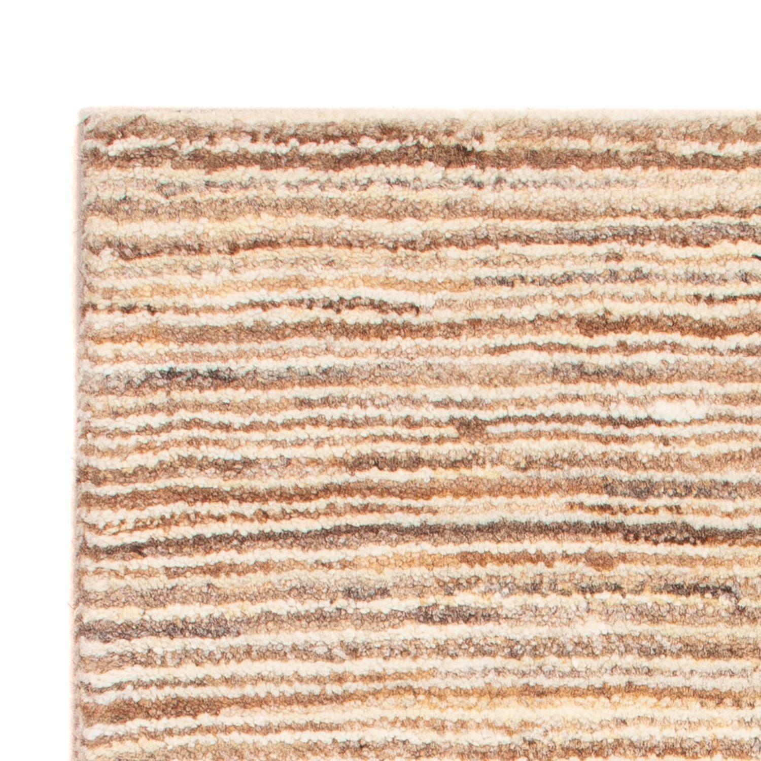 Gabbeh-tæppe - Persisk - 95 x 58 cm - mørk beige