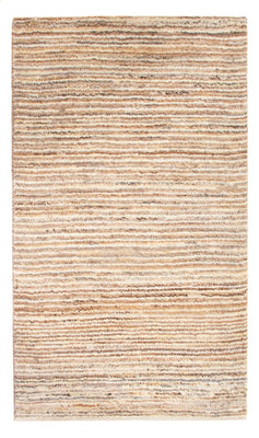 Gabbeh-tæppe - Persisk - 94 x 59 cm - mørk beige