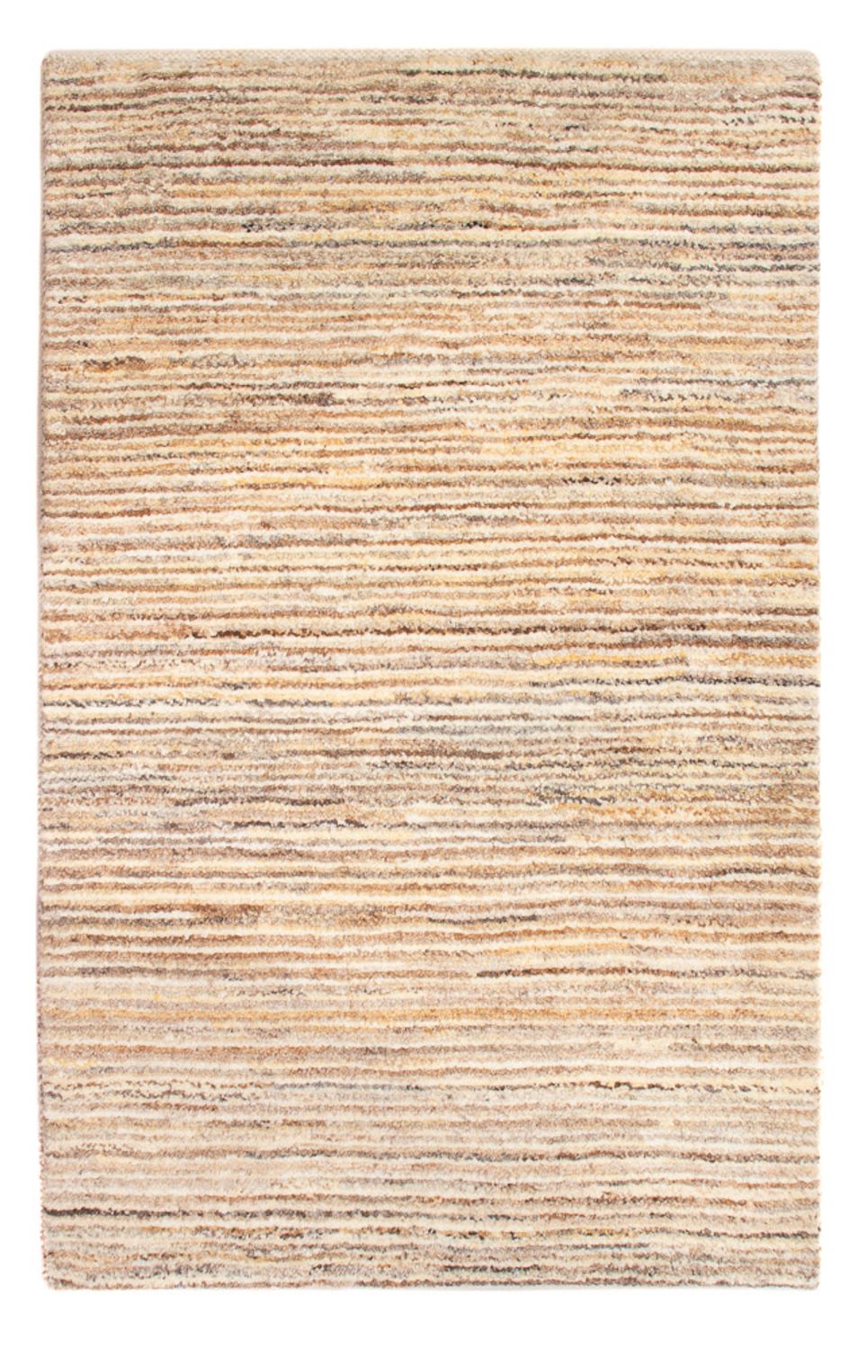 Gabbeh-tæppe - Persisk - 93 x 60 cm - mørk beige