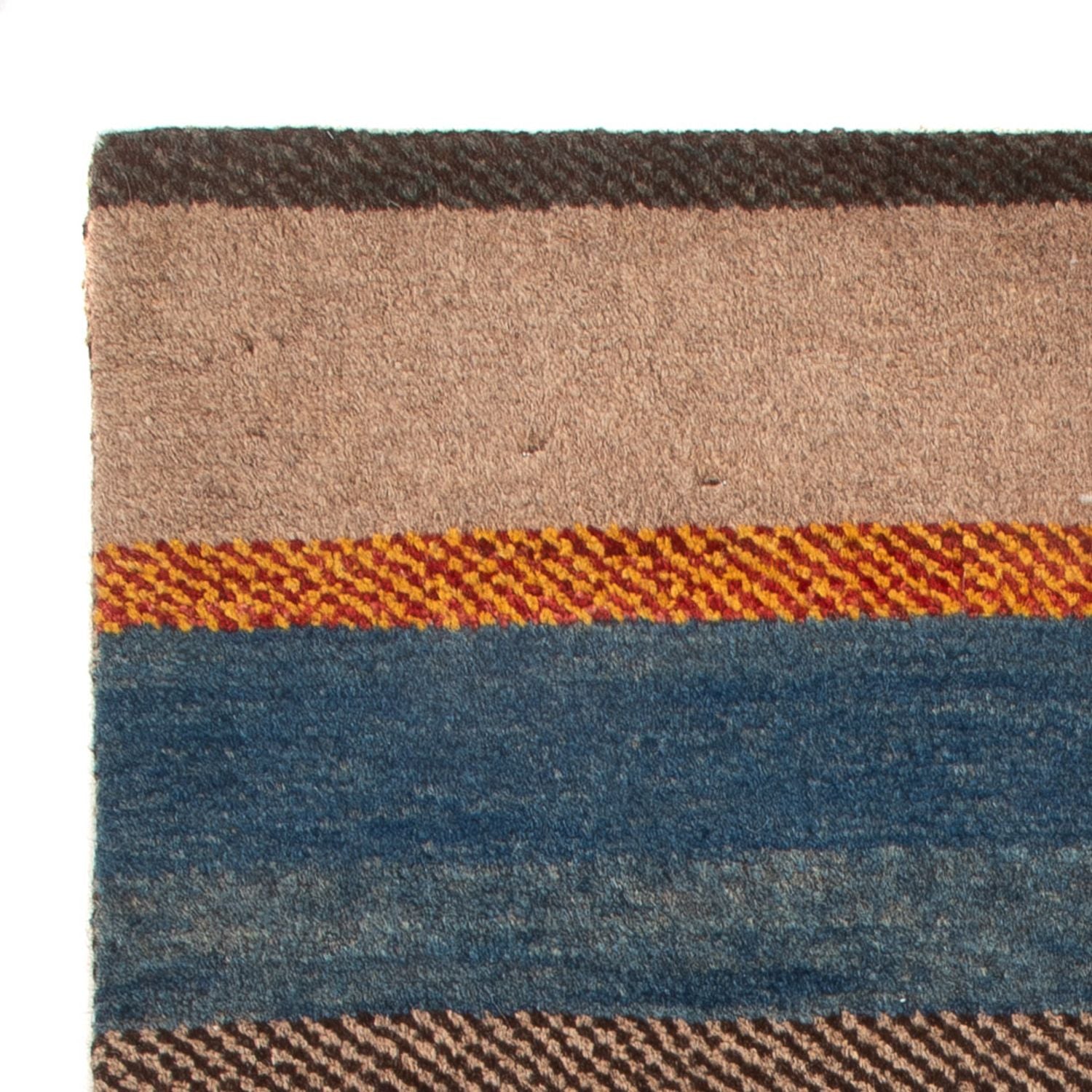 Gabbeh-tæppe - Persisk - 84 x 59 cm - flerfarvet