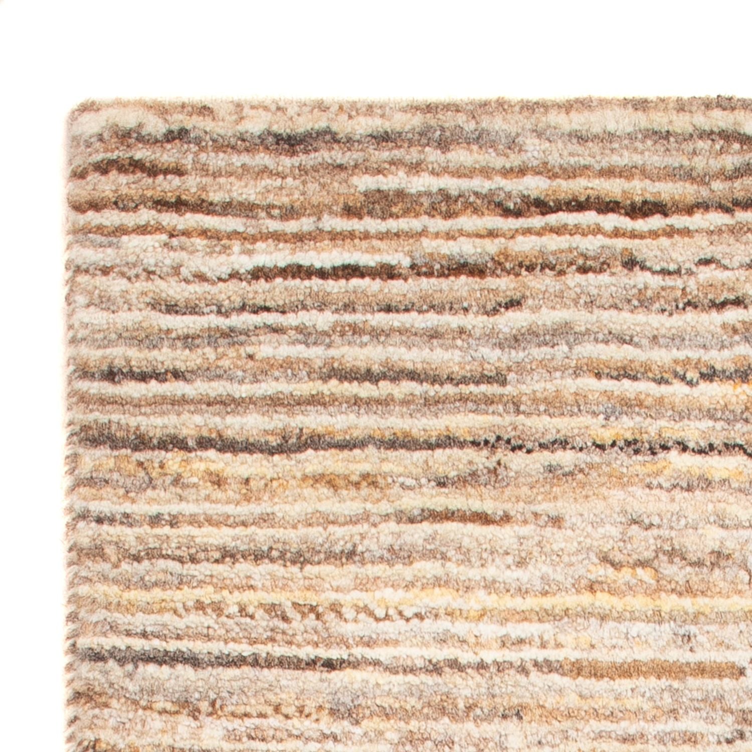 Gabbeh-tæppe - Persisk - 94 x 60 cm - mørk beige