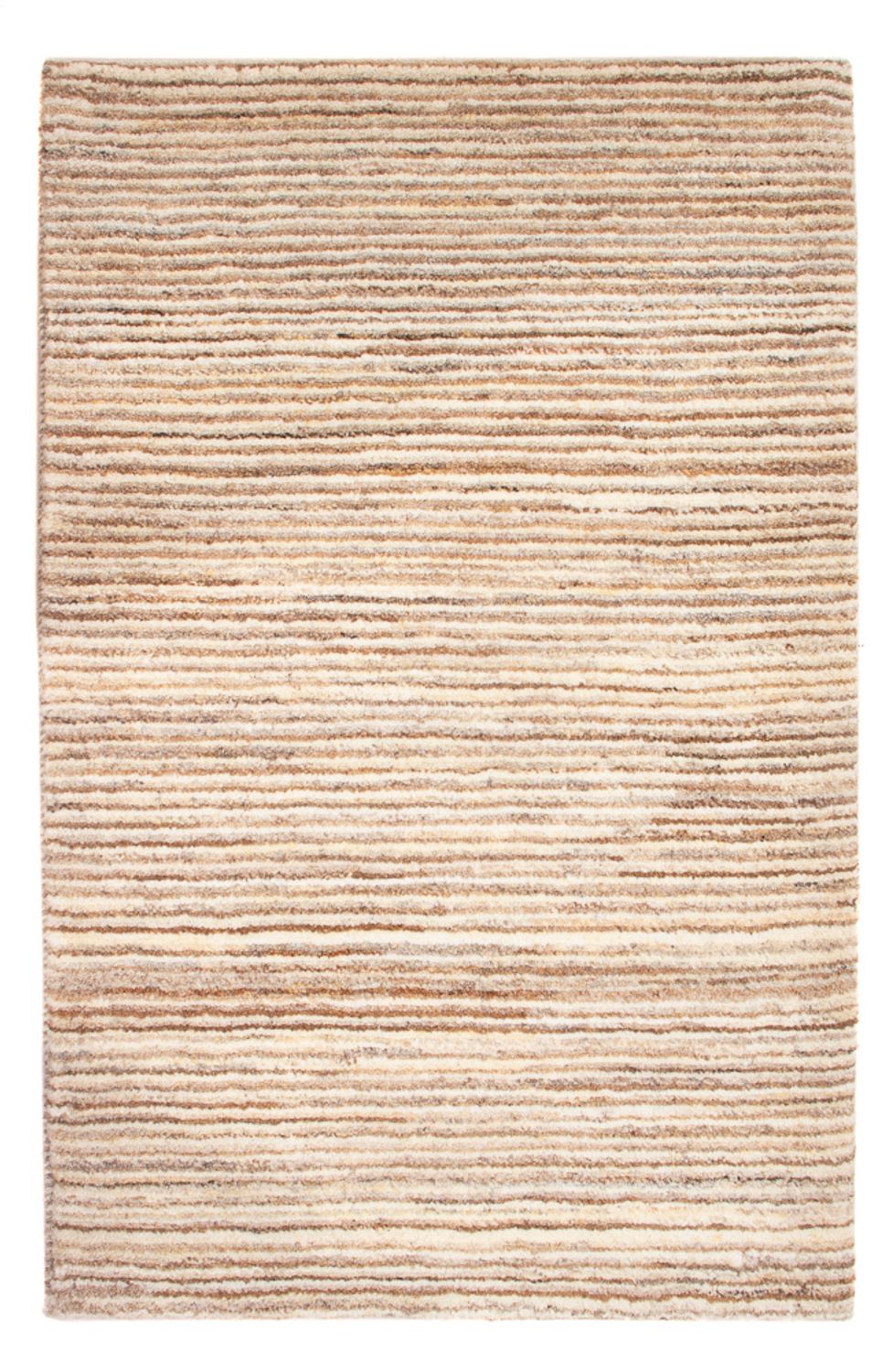 Gabbeh-tæppe - Persisk - 98 x 64 cm - mørk beige