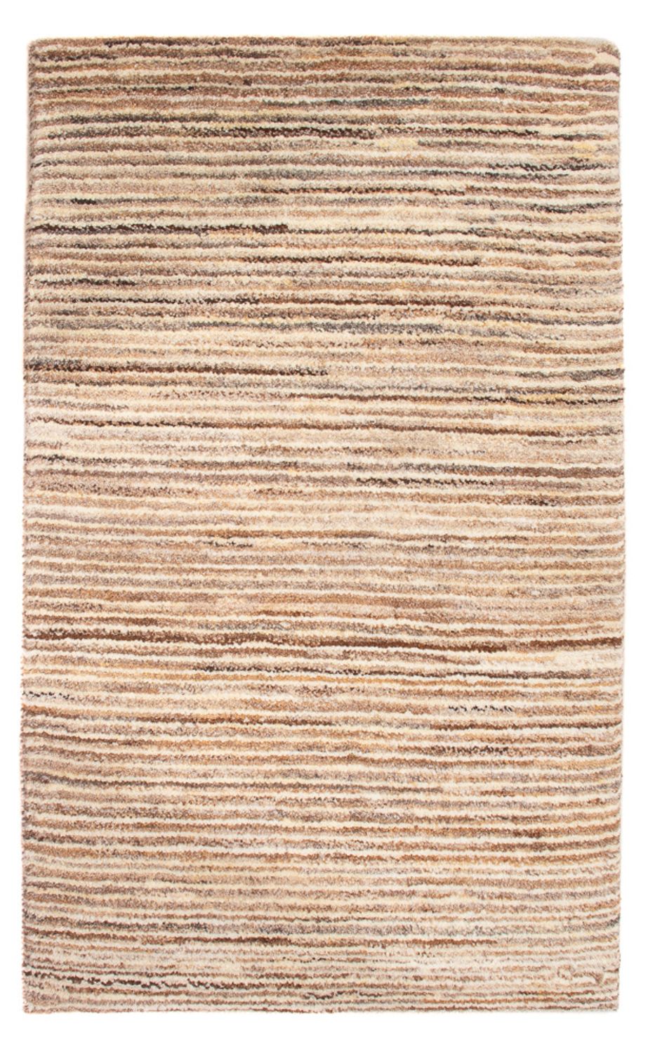 Gabbeh-tæppe - Persisk - 97 x 57 cm - mørk beige