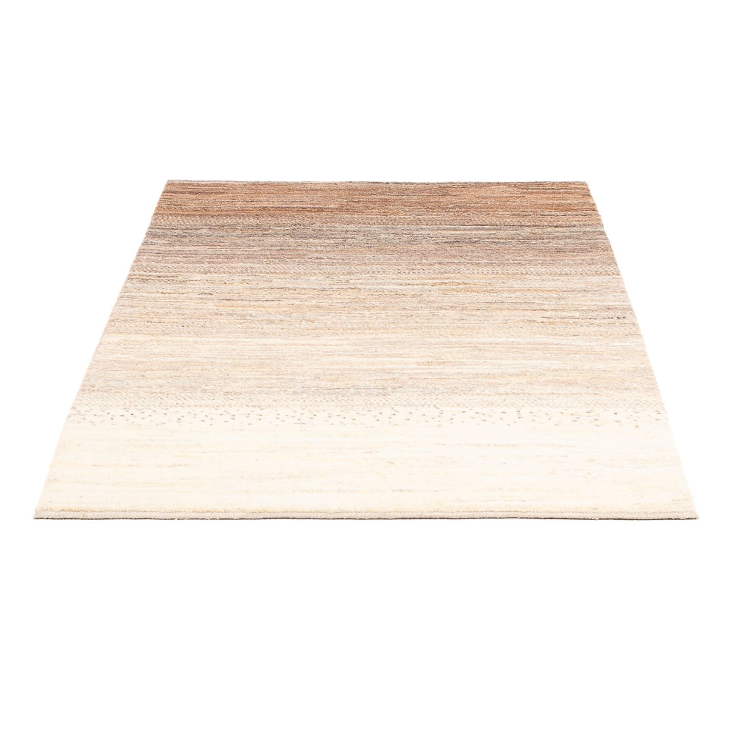 Gabbeh-tæppe - Persisk - 145 x 100 cm - mørk beige