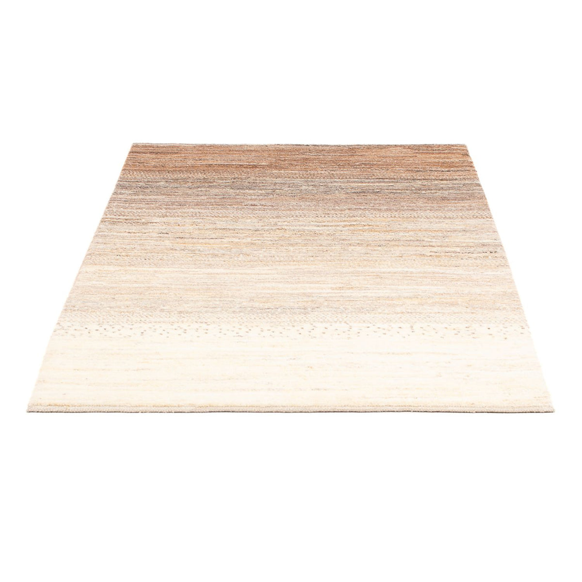 Gabbeh-tæppe - Persisk - 145 x 100 cm - mørk beige