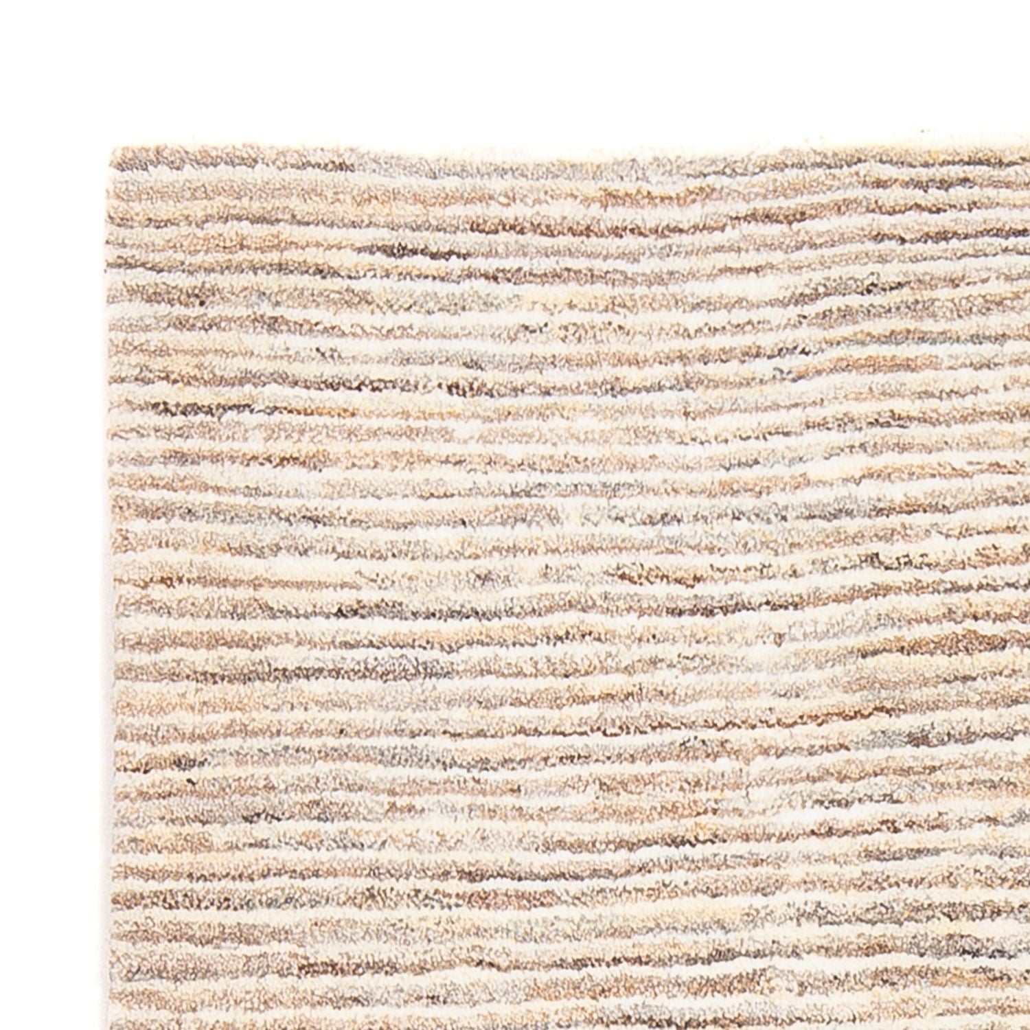 Gabbeh-tæppe - Persisk - 145 x 110 cm - mørk beige