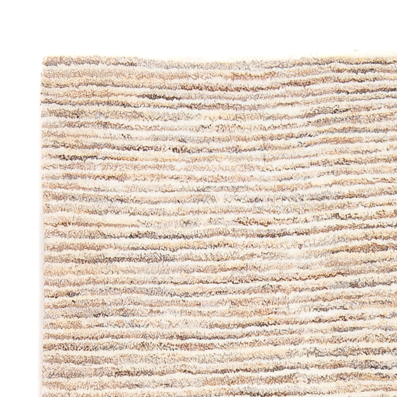 Gabbeh-tæppe - Persisk - 145 x 110 cm - mørk beige