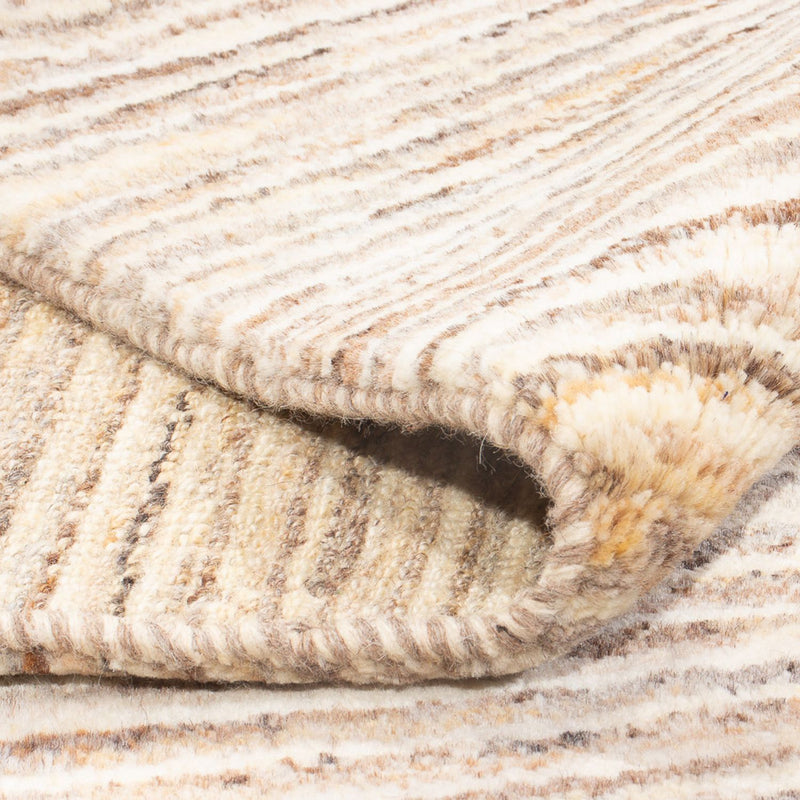 Gabbeh-tæppe - Persisk - 145 x 110 cm - mørk beige