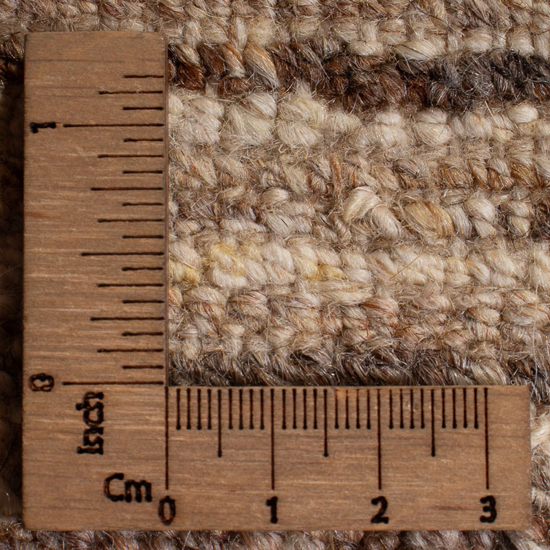 Gabbeh-tæppe - Persisk - 145 x 110 cm - mørk beige