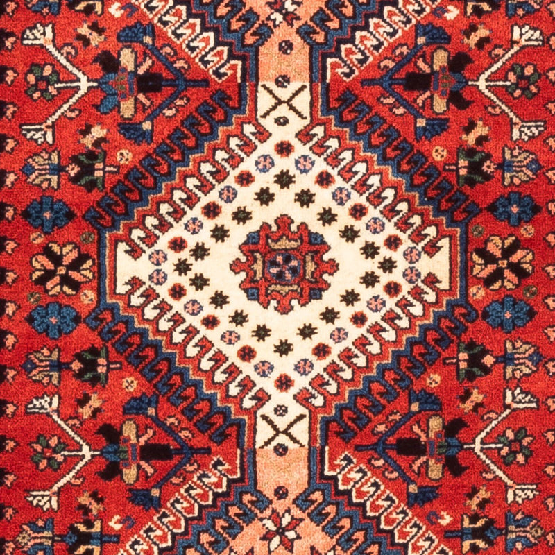 Løber Gabbeh-tæppe - Persisk - 208 x 78 cm - rød
