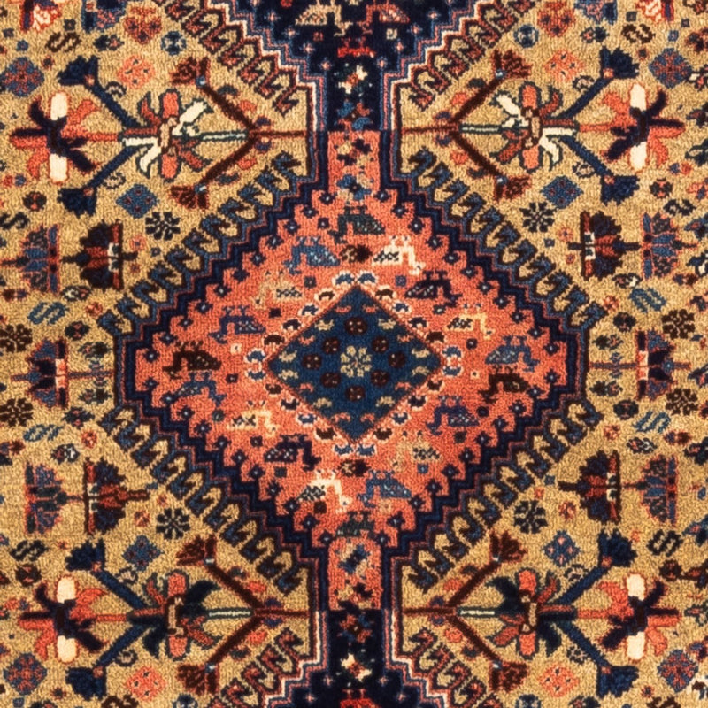 Løber Gabbeh-tæppe - Persisk - 220 x 76 cm - sand