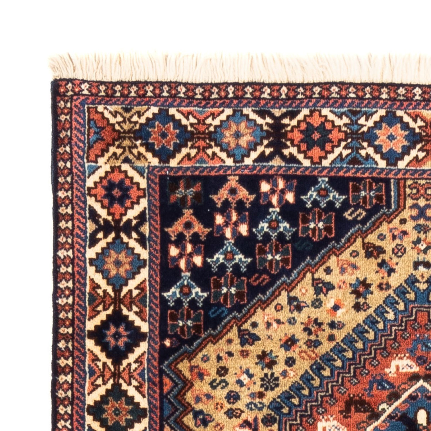Persisk Gabbeh Tæppe 220x76cm - Perserteppich Wollteppich