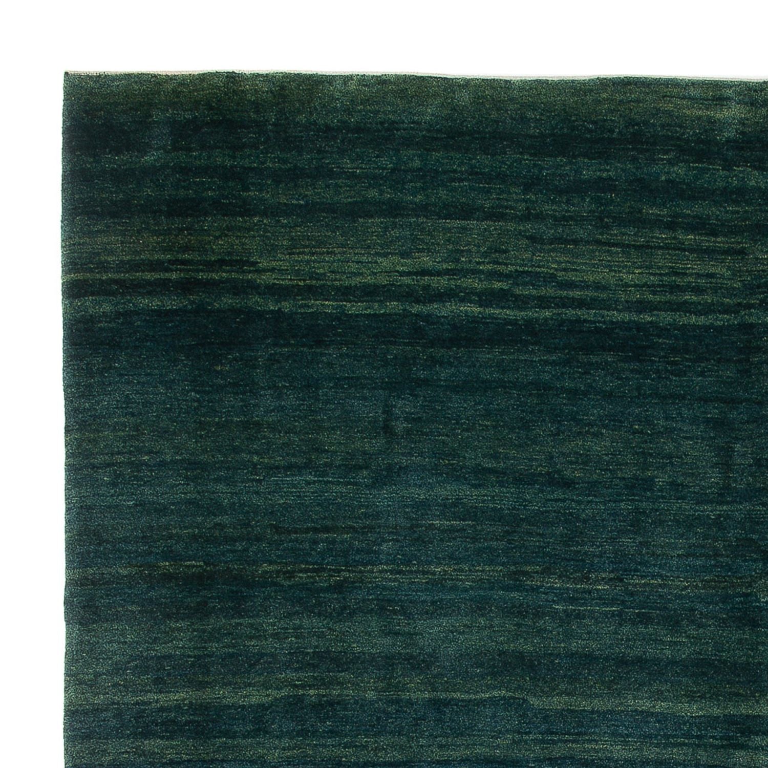 Gabbeh-tæppe - Persisk - 380 x 335 cm - mørkegrøn
