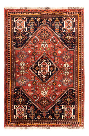 Persisk tæppe - Nomadisk - 148 x 105 cm - rød
