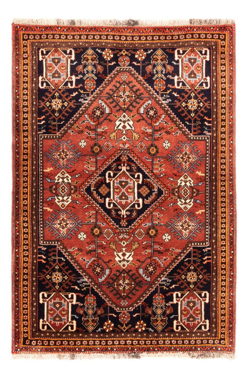Persisk tæppe - Nomadisk - 148 x 105 cm - rød