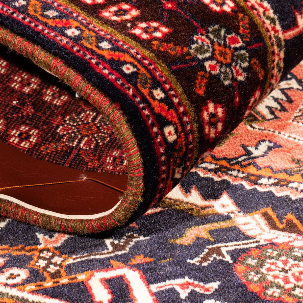 Persisk tæppe - Nomadisk - 150 x 115 cm - rød