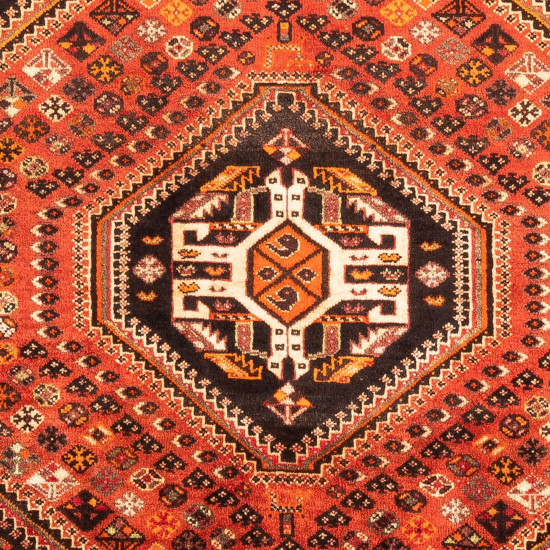 Persisk tæppe - Nomadisk - 154 x 117 cm - lysrød