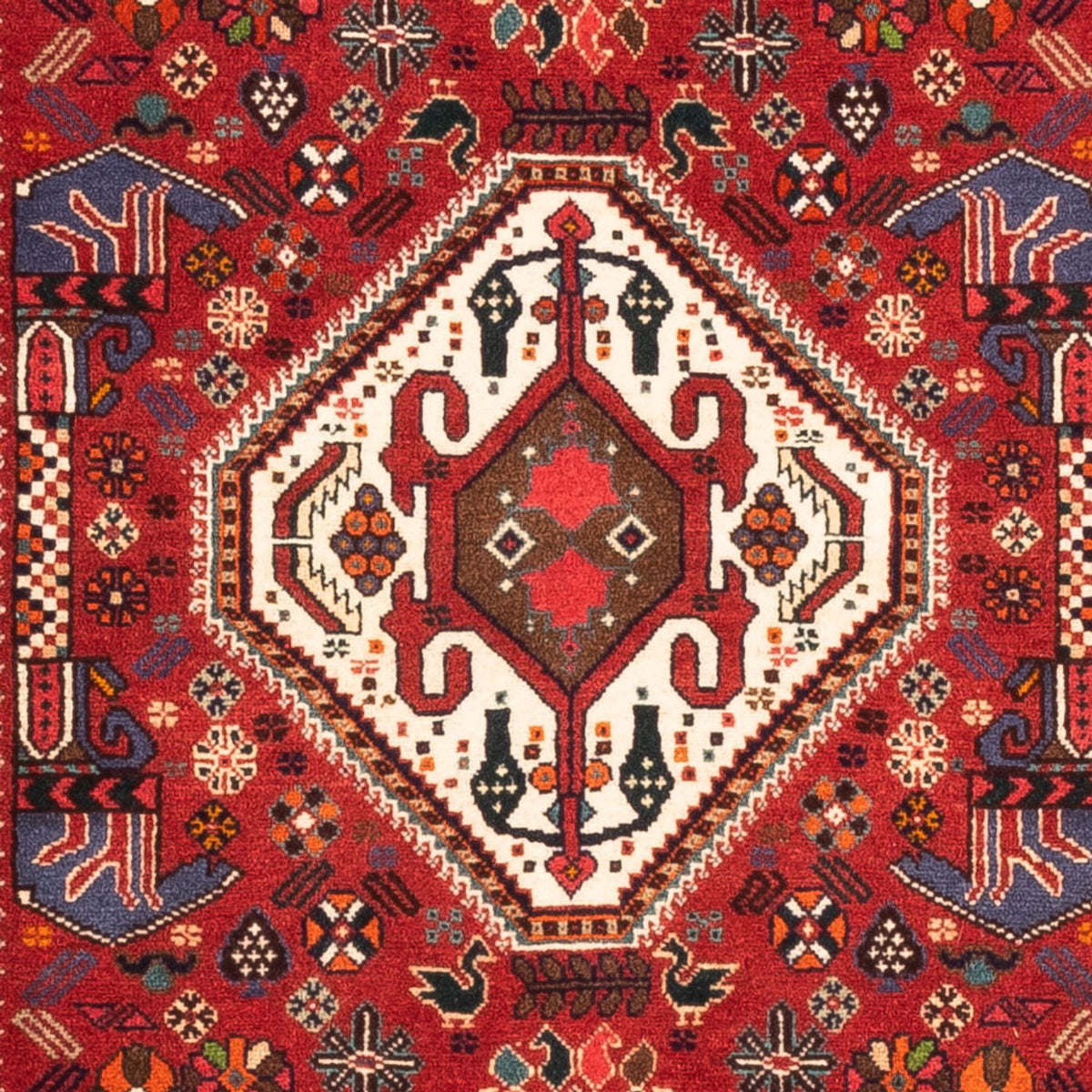 Løber Persisk tæppe - Nomadisk - 200 x 80 cm - rød