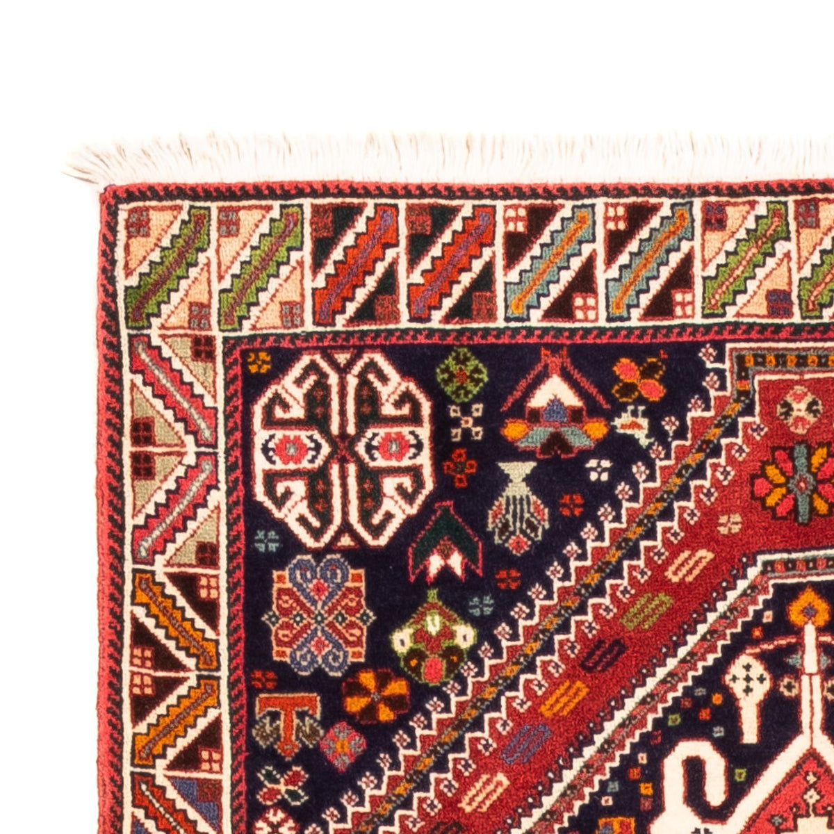 Løber Persisk tæppe - Nomadisk - 200 x 80 cm - rød