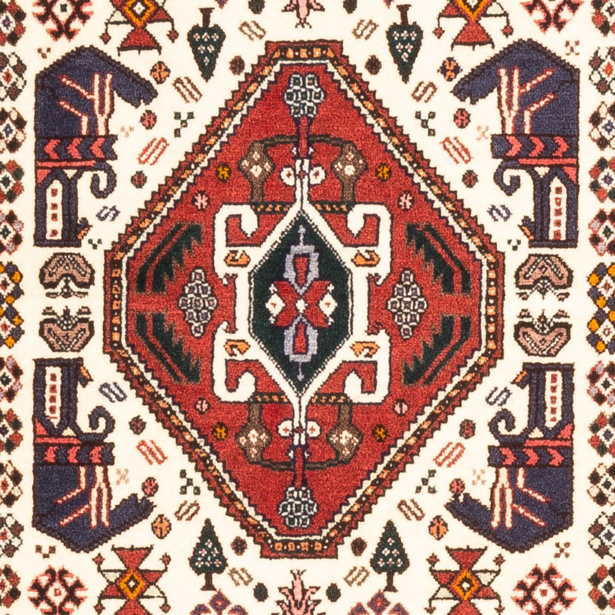 Løber Persisk tæppe - Nomadisk - 200 x 80 cm - creme