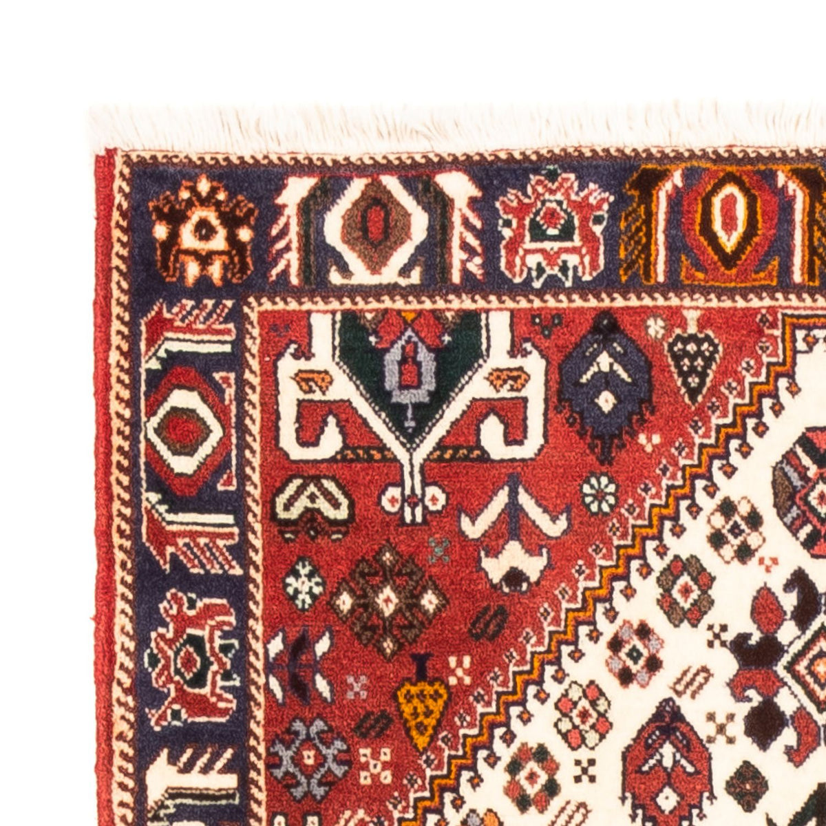 Løber Persisk tæppe - Nomadisk - 200 x 80 cm - creme