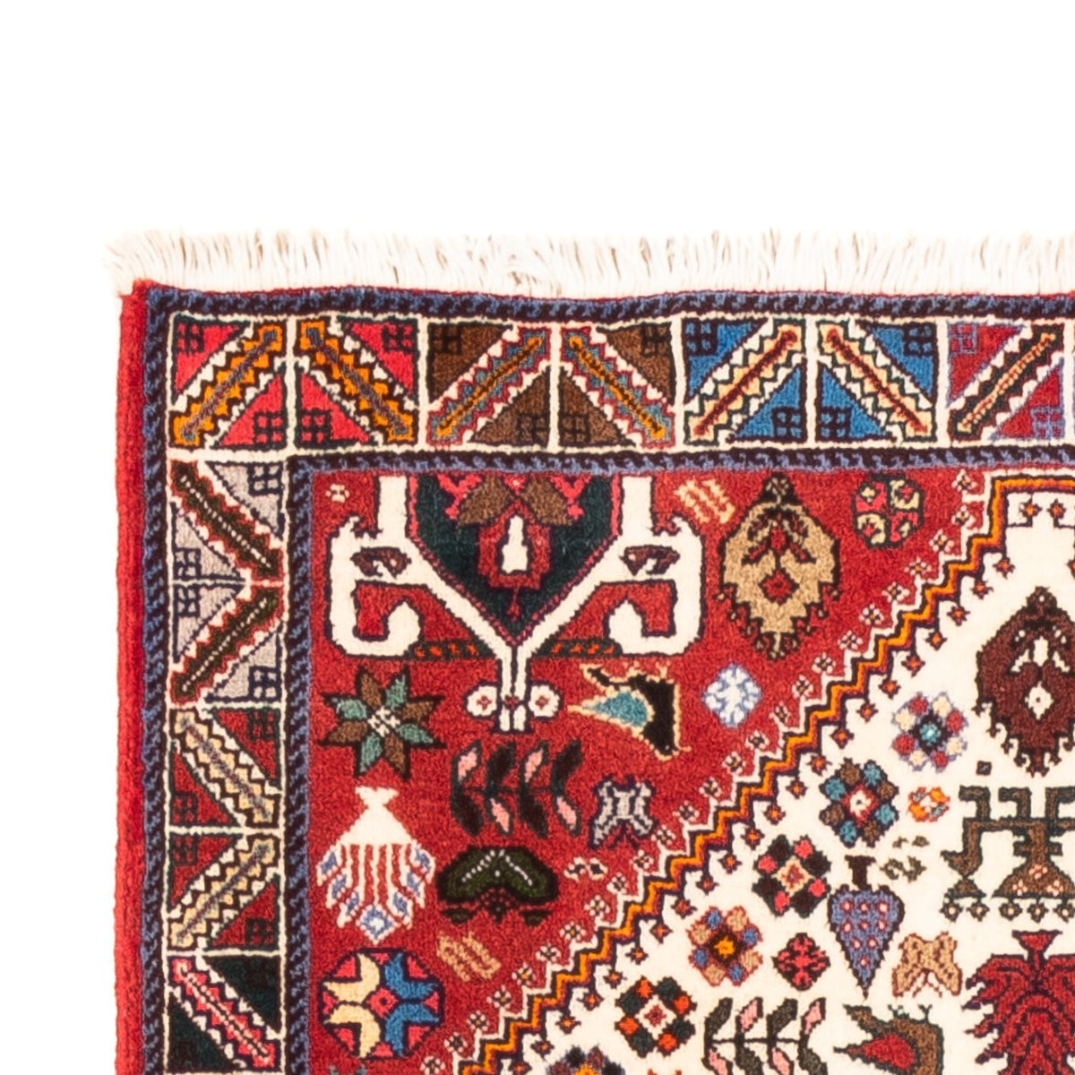 Løber Persisk tæppe - Nomadisk - 200 x 82 cm - creme