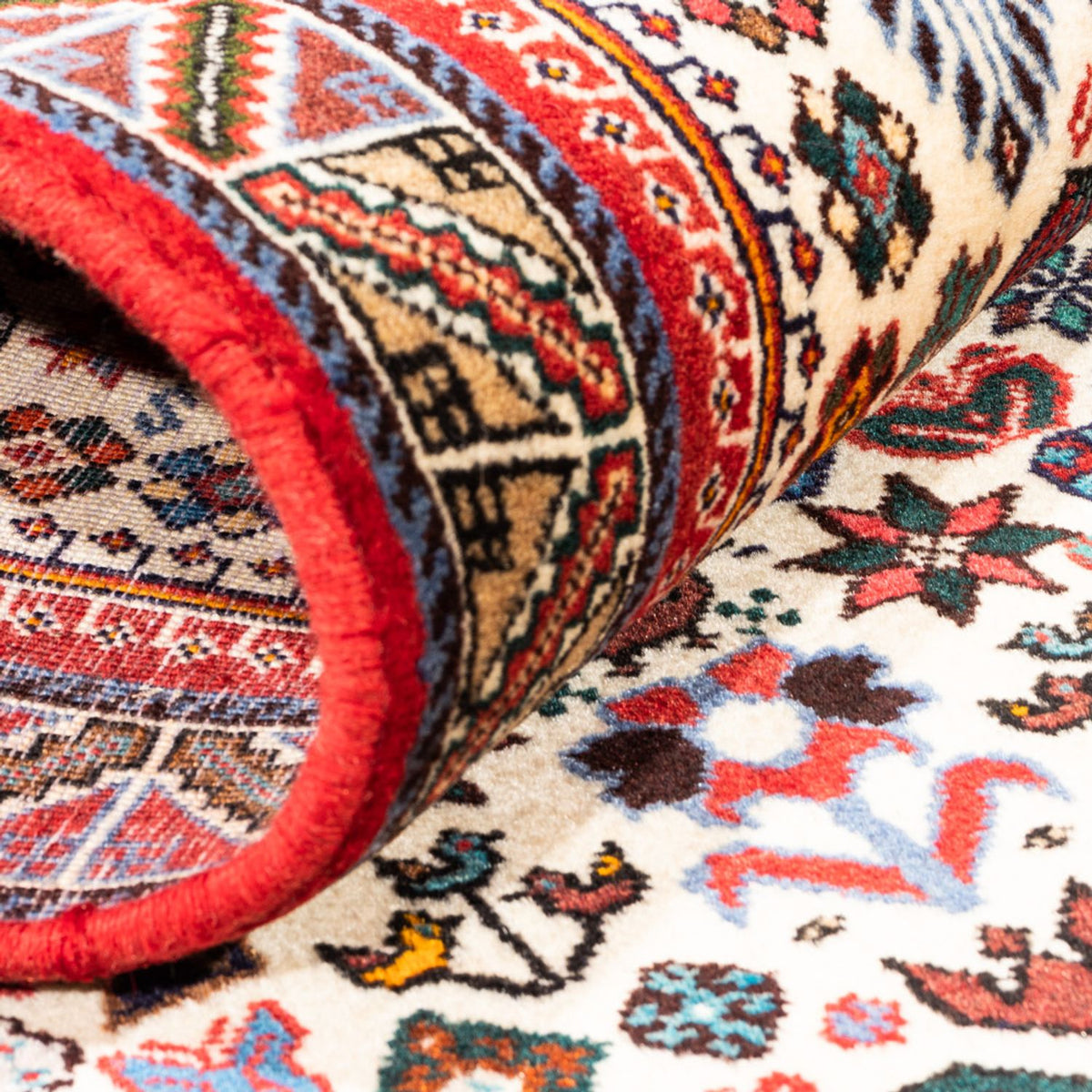 Løber Persisk tæppe - Nomadisk - 200 x 82 cm - creme