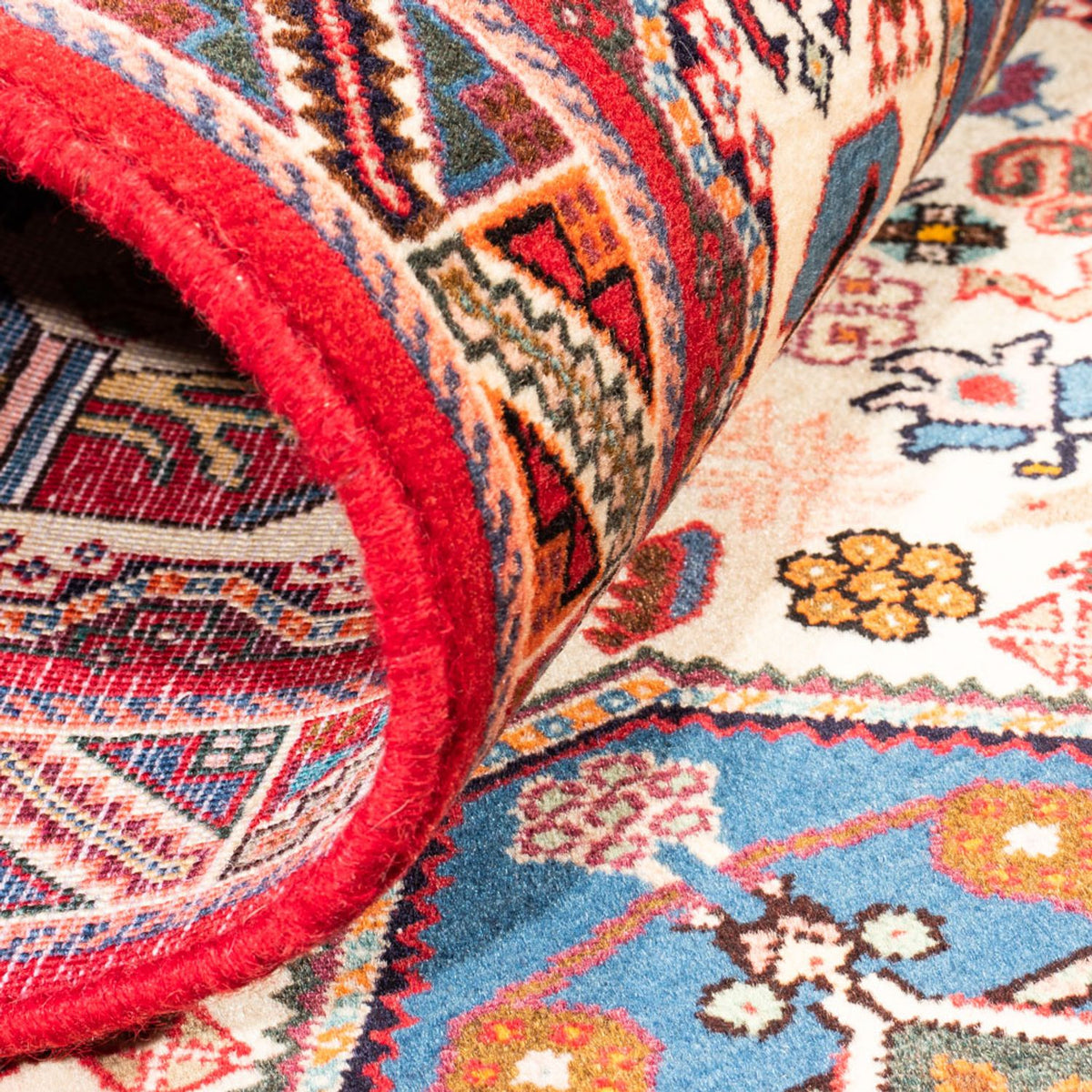 Løber Persisk tæppe - Nomadisk - 205 x 82 cm - creme