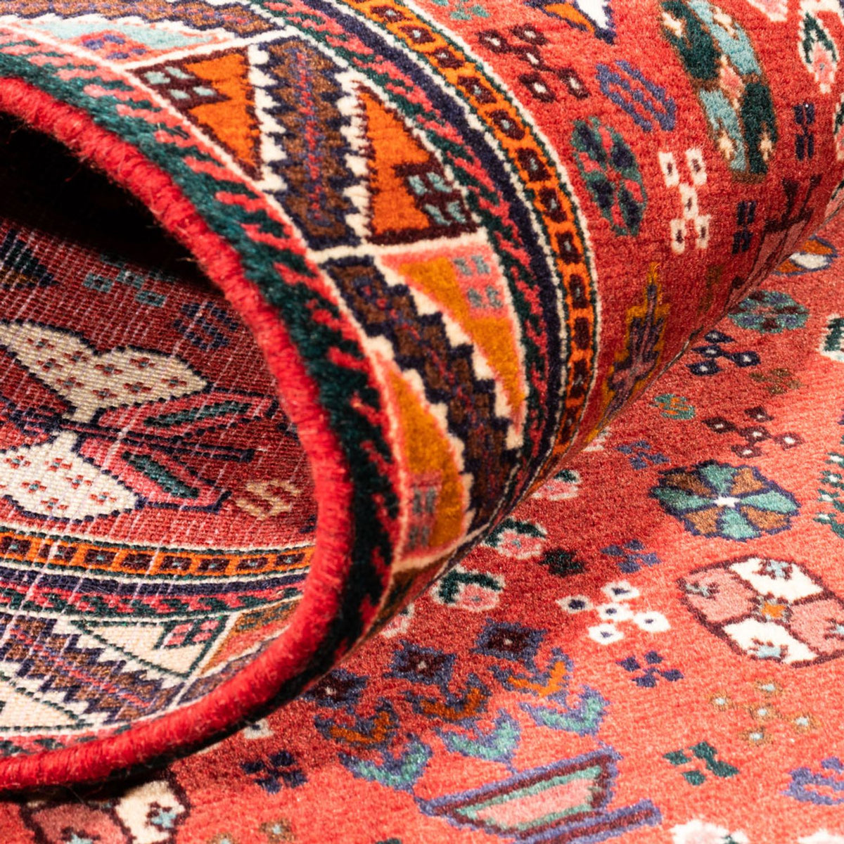 Løber Persisk tæppe - Nomadisk - 205 x 80 cm - rød