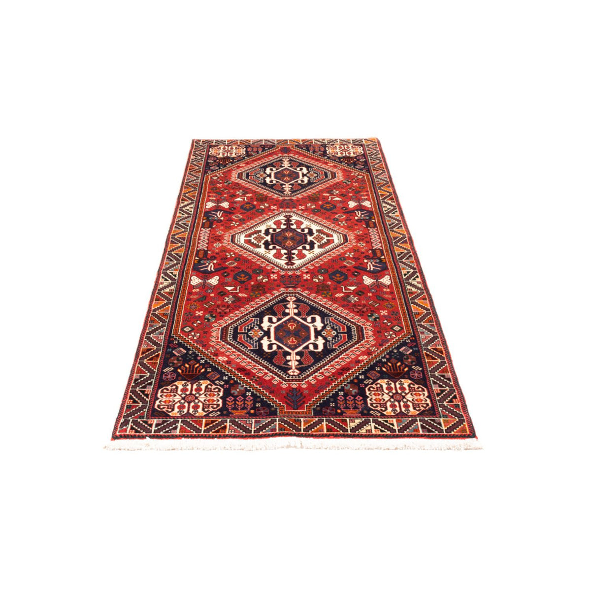 Løber Persisk tæppe - Nomadisk - 205 x 80 cm - rød