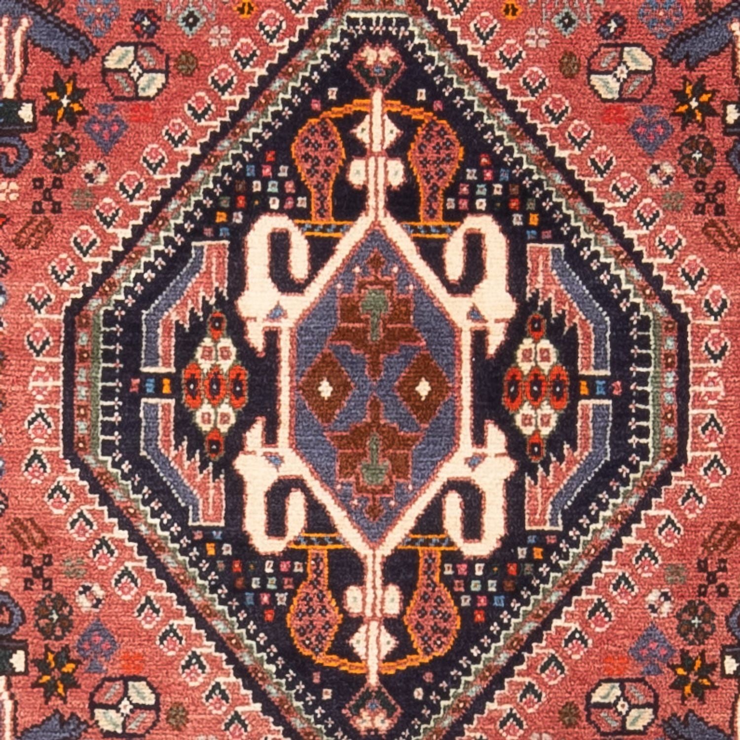 Persisk tæppe - Nomadisk - 144 x 70 cm - rød