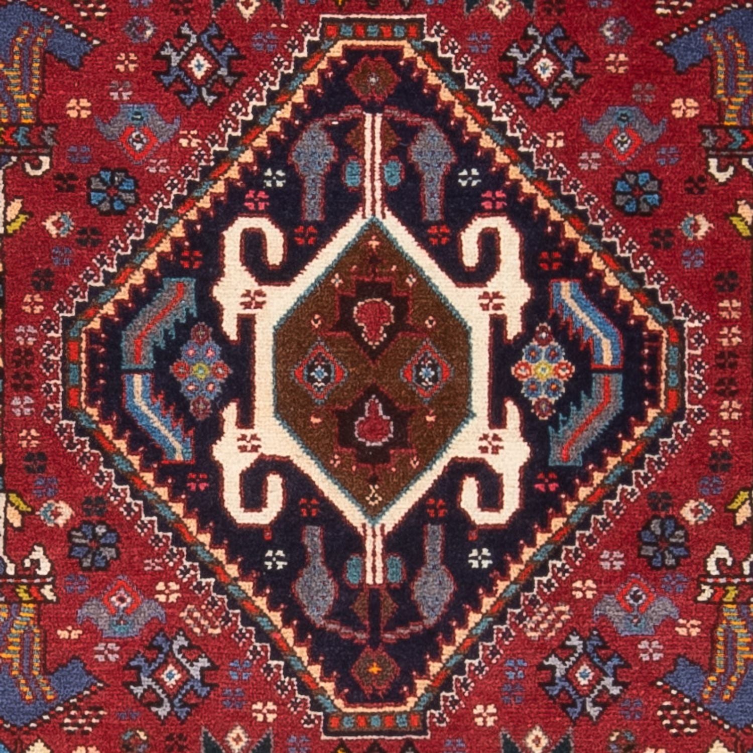 Løber Persisk tæppe - Nomadisk - 155 x 70 cm - rød
