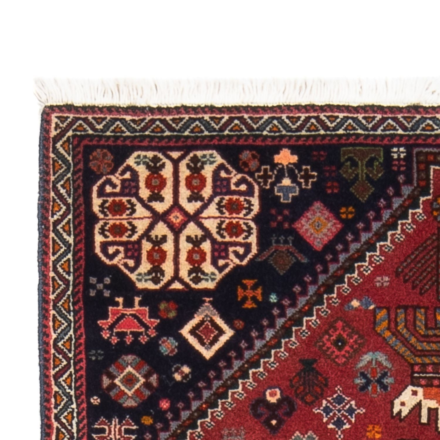 Løber Persisk tæppe - Nomadisk - 154 x 72 cm - rød