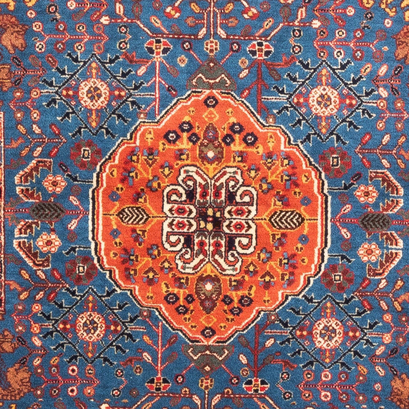 Persisk tæppe - Nomadisk - 156 x 110 cm - blå