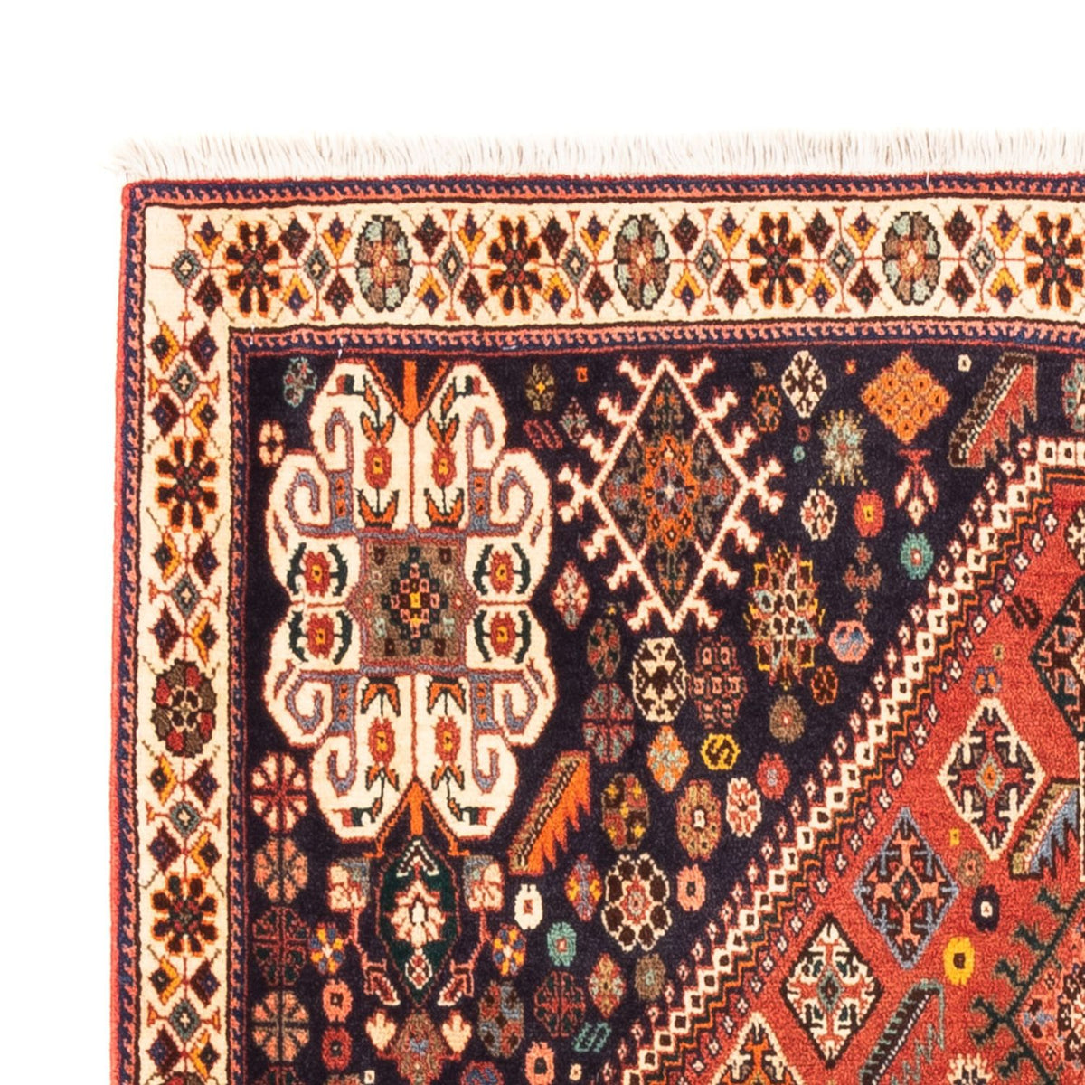 Persisk tæppe - Nomadisk - 154 x 112 cm - rød