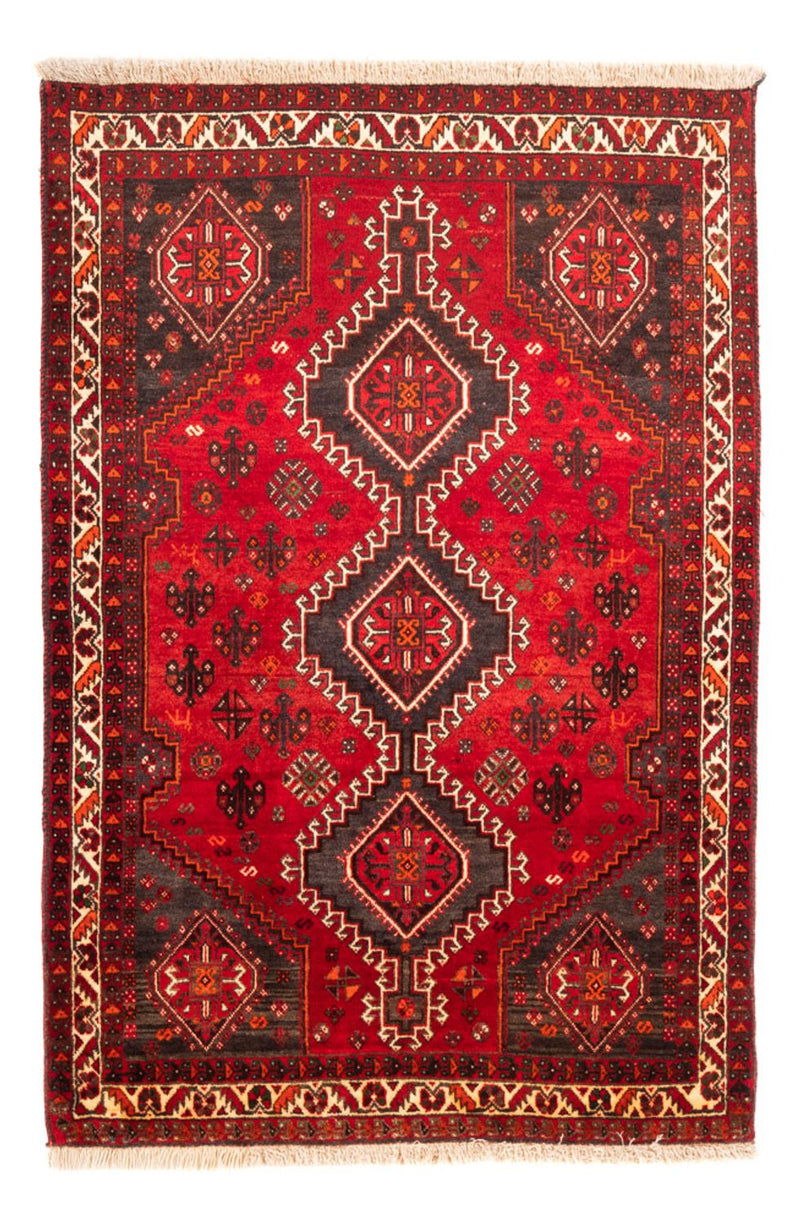 Persisk tæppe - Nomadisk - 163 x 113 cm - rød